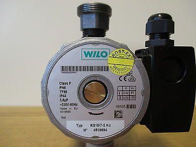 Wilo Solar Pumpe RS 25/7 1x230 V Heizungspumpe Zwei Stufig 1 1/2