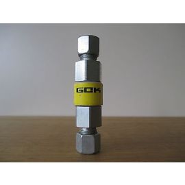 GOK GV Muffe 10x10 DIN geprüft Gasmuffe gerade isoliert Art.Nr07902-06 S13/336