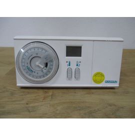 Grässlin Raumthermostatuhr Chrono 700 Uhrthermostat Thermostat S14/443
