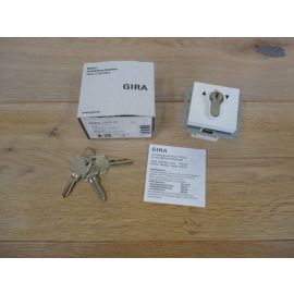 Gira Schlüsseltaster Einsatz 016300 Taster 1 polig Wechsler Pumpenkost S14/460