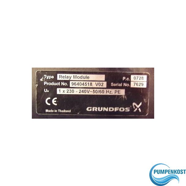 Grundfos Relay Modul 1x230 V UPS UPSD 200  S11/117