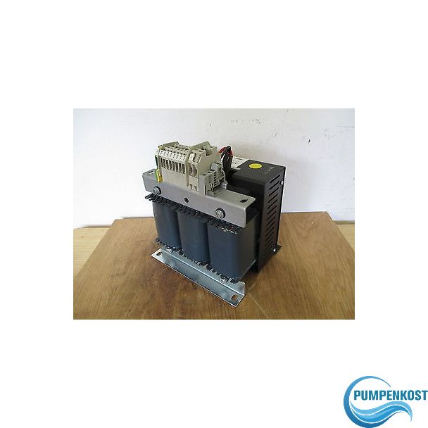 Transformator  DCsp 0,5  Trafo  pri.400 V +/- 5%  sek.320 V DC  1620 VA  T9/882