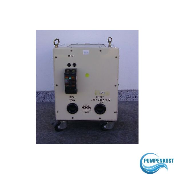 Transformator Trafo Pri  200 V Sec 220 240 260 V 5 kVA   T9/482