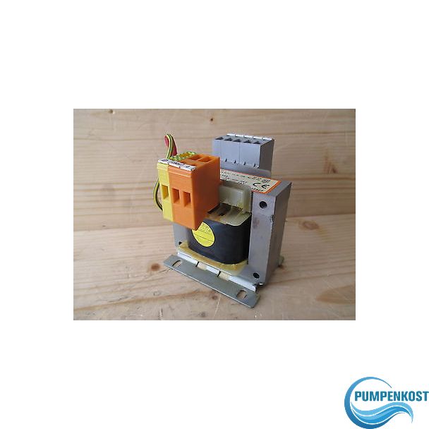 BLOCK Typ PT 1  Trafo  pri.230 V  sek.I 24/12 V  sek.II 6 V  60 VA  T9/907