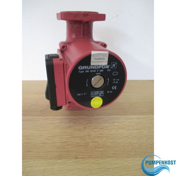 Grundfos UM 36-20 F 200 Heizungspumpe 3x400 V A24/7