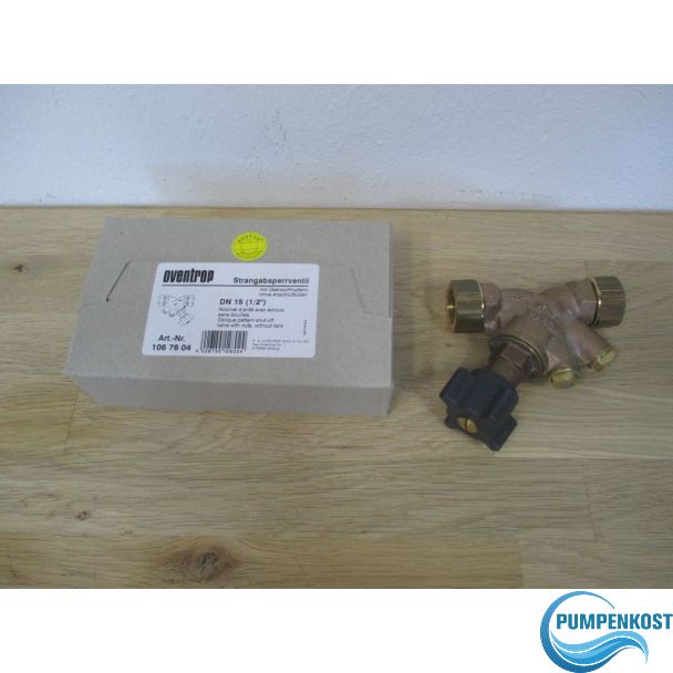 Oventrop Strangabsperrventil DN 15 Halbzoll Nr 1067604 Hydrocontrol ATR K17/326