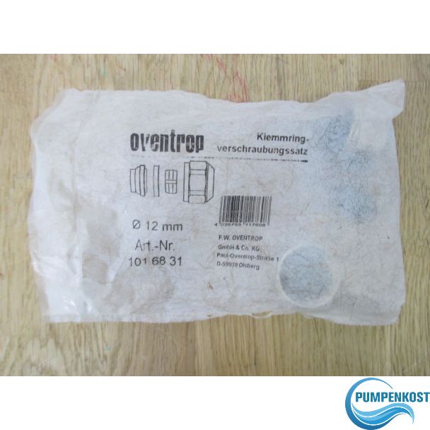 Oventrop Klemmringverschraubung Satz Ofix CEP 12 mm Arntnr.: 2026831 K18/349