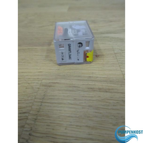 Gruber Relais GR 4WTL 24 AC 4 Wechselkontakte 14 polig mit LED K18/498