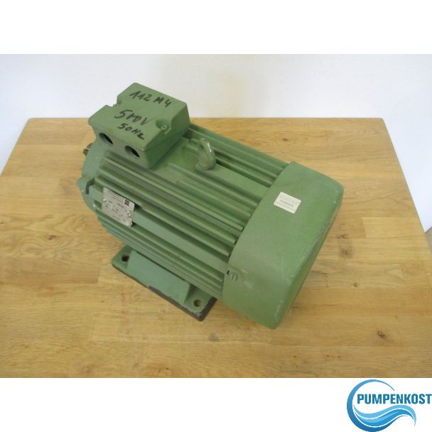 Motor VEM KPER 112 M4 Elektromotor 500 V 4 kW Ersatzmotor P14/1043