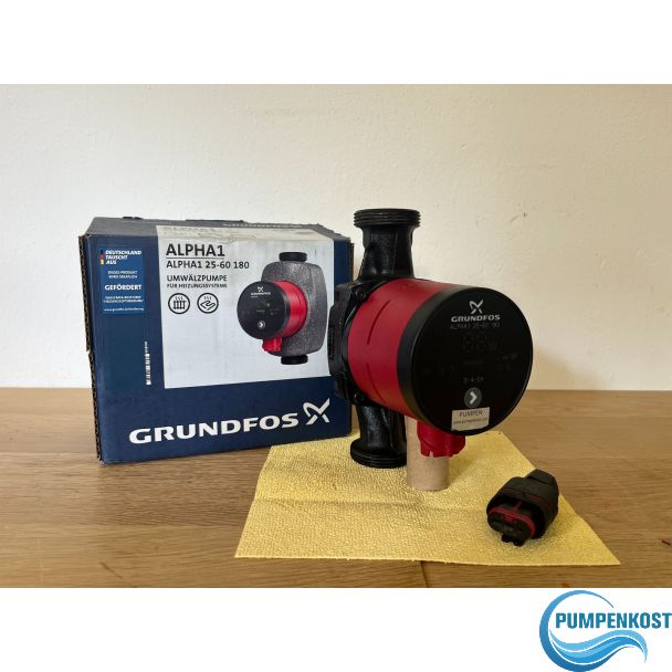 Pumpe Grundfos Alpha 1 25-60 180 Umwälzpumpe  PL24/4