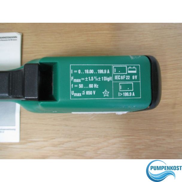 Mannesmann Strommesser ID 200 Clip-On Ammeter Zangenstrommesser Messgerät S20/19