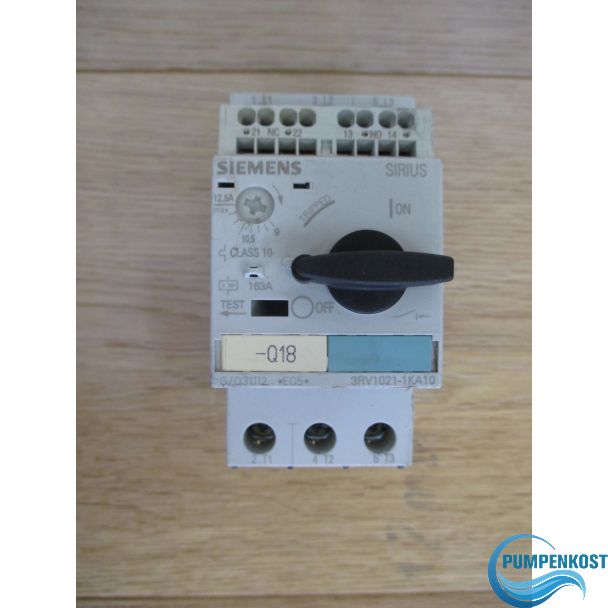 Siemens Leistungsschalter RV1021-1KA10 Motorschutzschalter Sirius S23/8