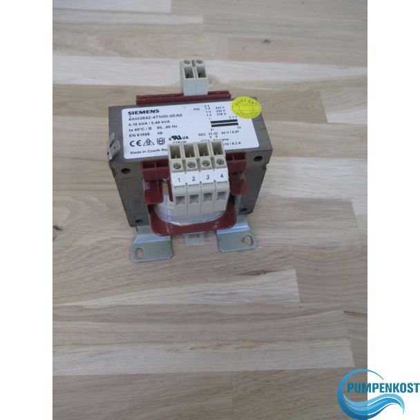 Trafo Siemens 4AM3842-4TN00-OEAO pri 242 230 218 V sek 24 V 6,67A KOST-EX T9/162