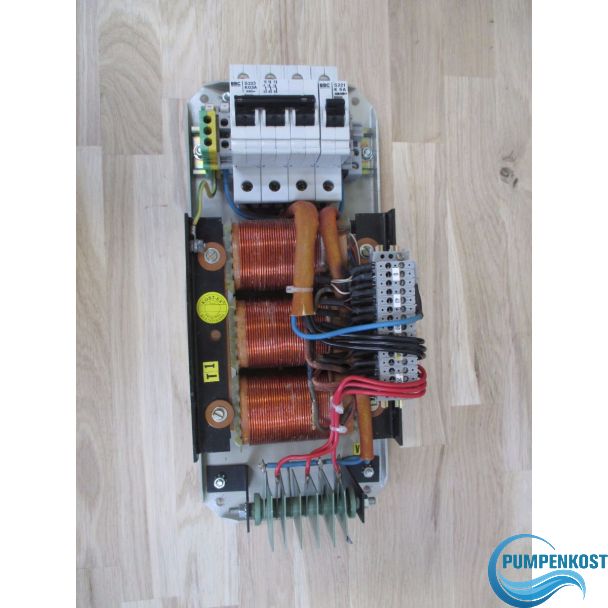 Herrmann Netzgerät pri 3 x 380 V sek 24 V DC 5 A Gleichrichter Trafo T9/314