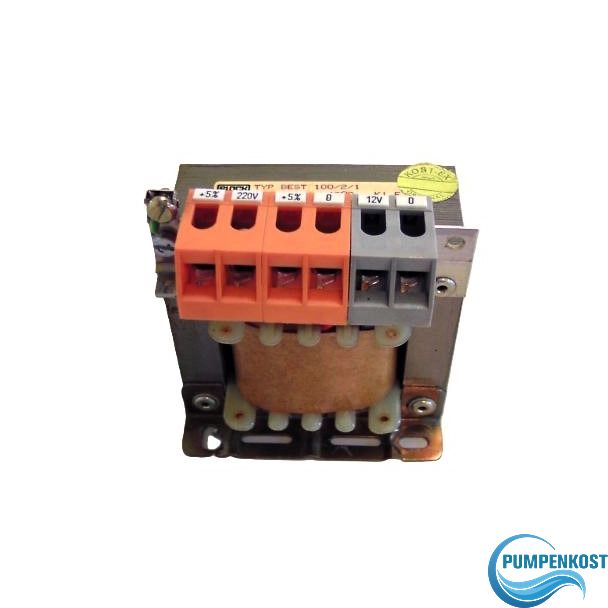 BLOCK BEST 100/2/1 Trafo Pri. 220V Sec 12V 100VA   T9/357