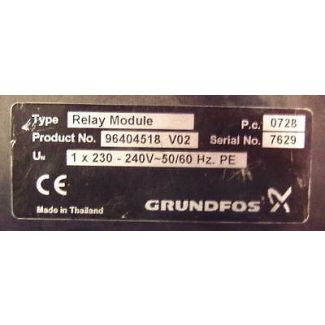 Grundfos Relay Modul 1x230 V UPS UPSD 200  S11/117