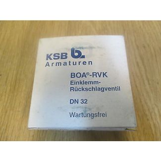 KSB Armaturen BOA - RVK Einklemm - Rückschlagventil DN 32 KOST-EX S14/199