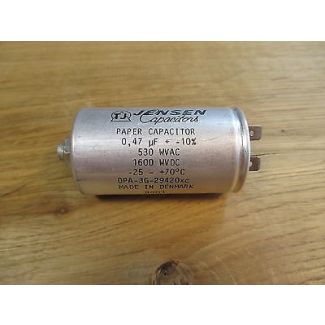 Kondensator für Grundfos CU2 Jensen Capacitors 0,47 Mikrofarad 530 WVAC P13/1334