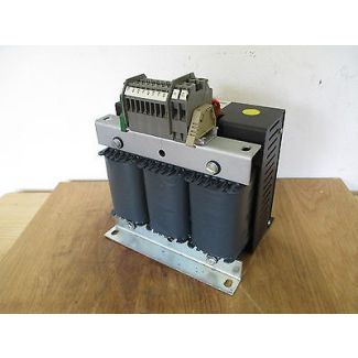 Transformator  DCV 0,4  Trafo  pri.400V +/- 5%  sek.24V DC  15A  380 VA  T9/883