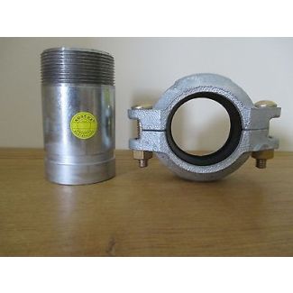 Victaulic Kupplung und Nippel für Grundfos Pumpe CRN 60,3 Clamp Schelle S16/73 