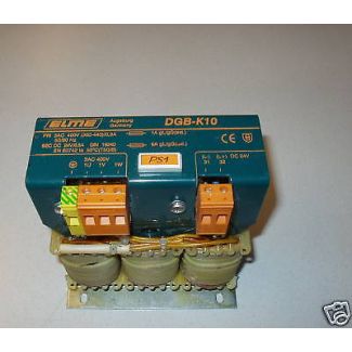 Transformator Trafo Elme DGB-K10 3x400 / 24 V DC  6,5 A  T9/164