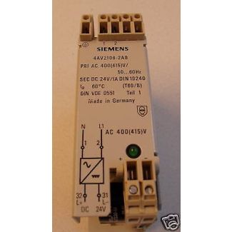 Transformator Siemens 4AV2106-2AB  400 / 24 V DC  1 A  T9/166