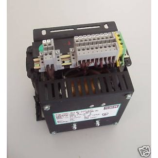 Transformator pri 380 V 400 V 420 V sec  24 V DC  192 W   T9/188