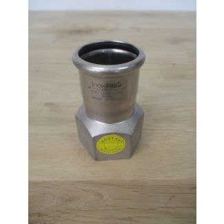 Inox Übergangsmuffe 1 1/4 x 35 mm IG Edelstahl 1.4404 Press Fitting K17/221 