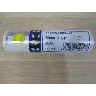 Oyster Übergangs Kupplung 18 mm Gewinde AG 3 / 4 Zoll Y4243G01806000 K17/272