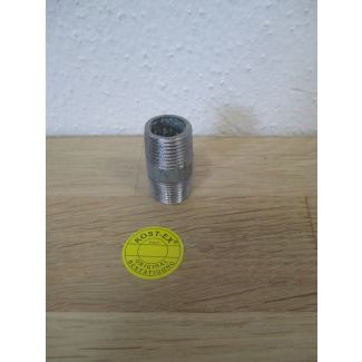 Doppelnippel 3 / 8 Zoll verzinkt Länge 30 mm Schraubfitting Fitting K17/294