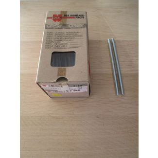 Würth Gewindestück M 8 x 165 mm Bolzen DIN 976 Güte 4.6 Stahl verzinkt K17/298