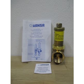 Hansa KSV Sicherheitsventil Halbzoll 2442180050 Rotguss Ventil K17/335