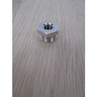 Reduziernippel G 3/8 - 1/8 Zoll Messing Reduzierung Verschraubung K17/502