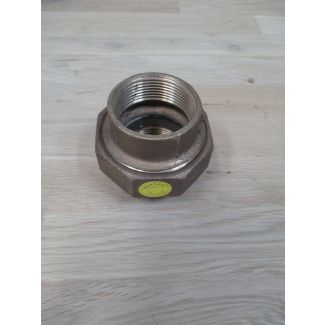 Verschraubung Rotguss 1 1/2 Zoll Fitting konisch Sechskant Verschraubung K17/72