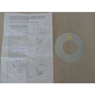    Drosselblende  für Abgasventilator K18/1