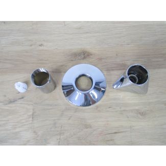 Fertigmontage für Unterputzventil ASW 151605 DN15 1/2" Knauf Rosette K18/255