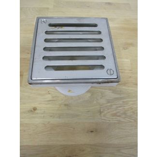 Einlauf Schacht Kellerablauf Ablauf 150 x 150 mm Bodenablauf Passavant K18/285