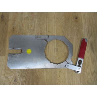 Aufspannplatten Geberit d 110 für Schweißmaschine 2 Platten Bestnr.:K18/334