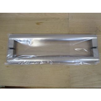 DORMA Beyond Stoßgriff Griff für 10/12 mm Glas Länge: 450 mm Aluminium K18/491