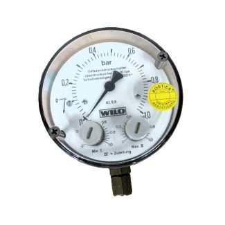 Wilo Differenzdruck - Manometer DDM 10 Druckwächter Druckmesser S10/174