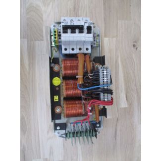 Herrmann Netzgerät pri 3 x 380 V sek 24 V DC 5 A Gleichrichter Trafo T9/314